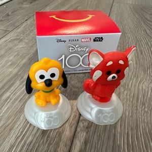 NWT Disney 100th Anniversary McDonalds Happy meal Pluto  Toys